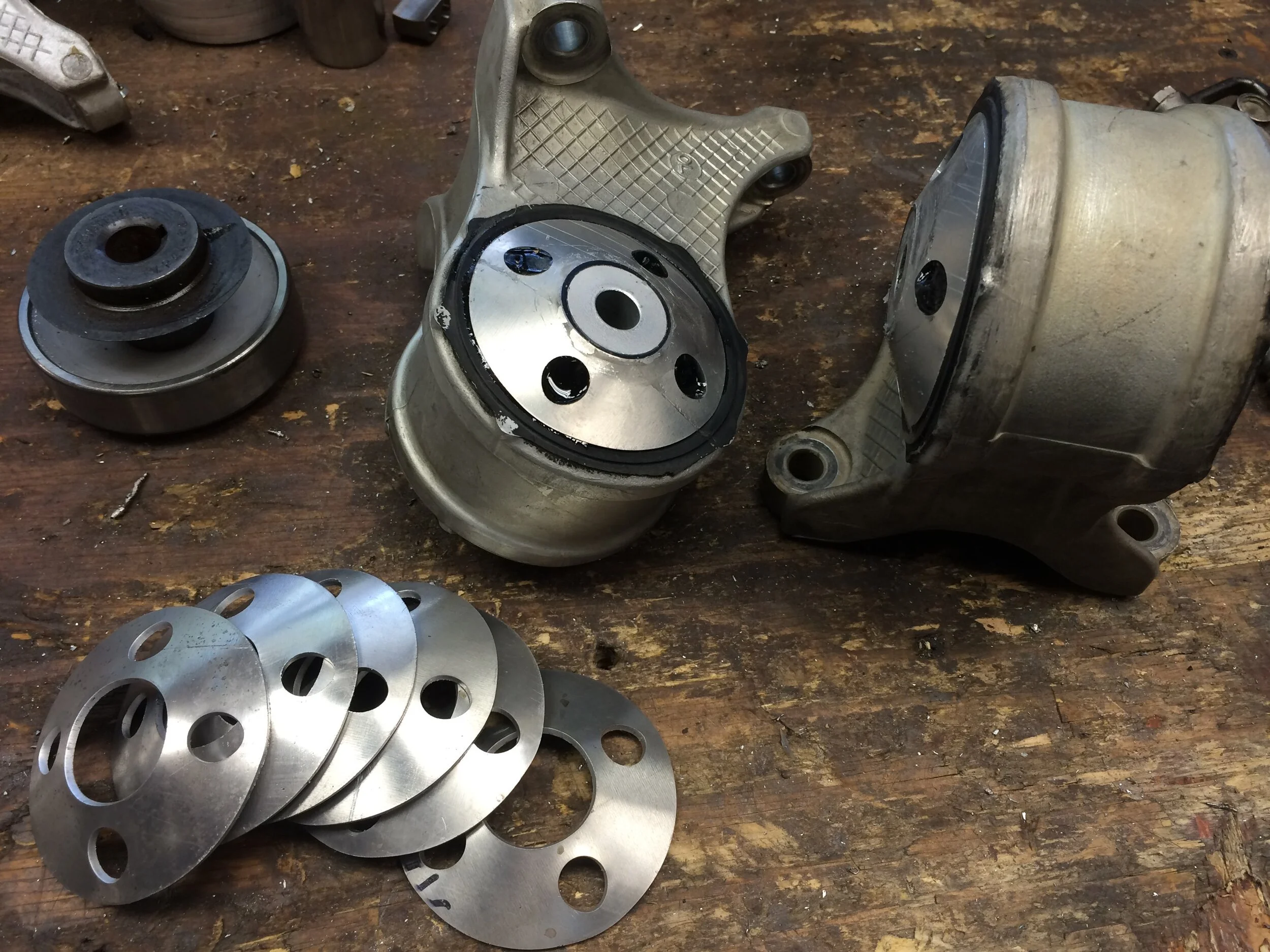 NSX/ Hardened Front Motor Mount — CEDAR RIDGE FABRICATION